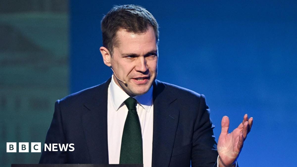 Reform UK names Robert Jenrick as pick for chancellor