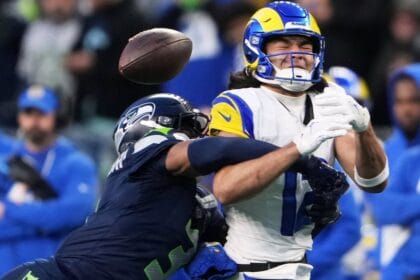 Seattle Seahawks rookie safety Nick Emmanwori injures ankle during practice for Super Bowl LX