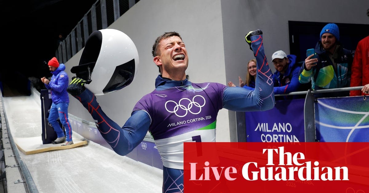 Winter Olympics 2026: Weston ends GB drought, Heraskevych’s appeal rejected by Cas – as it happened | Winter Olympics 2026