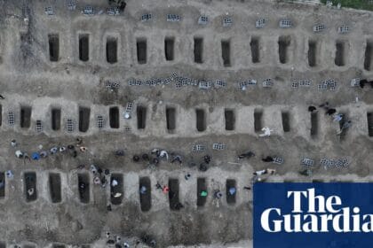 A photo of Iran’s bombed schoolgirl graveyard went around the world. Was it real, or AI? | AI (artificial intelligence)