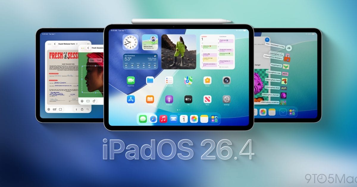 Apple releases iPadOS 26.4, here’s everything new for iPad