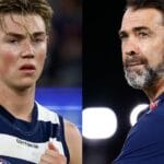 Chris Scott welcomes Tanner Bruhn’s return to Cats after ‘egregious injustice’ of rape charge