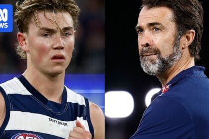 Chris Scott welcomes Tanner Bruhn’s return to Cats after ‘egregious injustice’ of rape charge