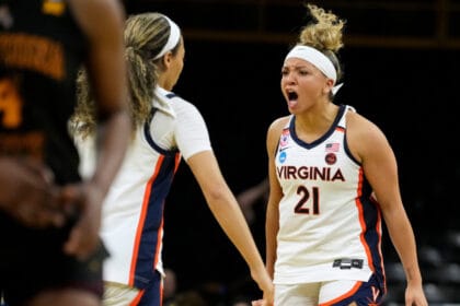 Johnson sinks go-ahead 3-pointer, Virginia beats Arizona State in women’s First Four
