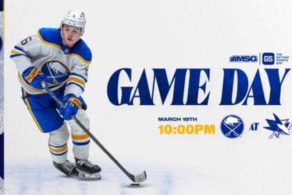 Sabres at Sharks | How to watch, lineup notes, and storylines