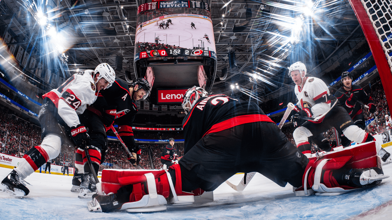 3 Things to Watch: Senators at Hurricanes, Game 2 of Eastern Conference 1st Round