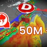 50 millions d’Américains sous la menace d’orages violents vendredi
