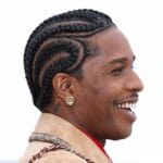 A$AP Rocky Accessorized With His Daughter’s Chanel Shoes