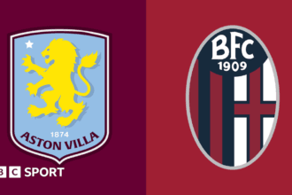 Aston Villa vs Bologna: UEFA Europa League stats & head-to-head