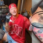 Bailey Zimmerman Tattooed His Own Signature Onto His Tattoo Artist [EXCLUSIVE]