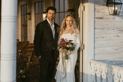 Candice King and Steven Krueger’s Elopement-Style Wedding at a Tiny Tennessee Chapel Was a Family Affair