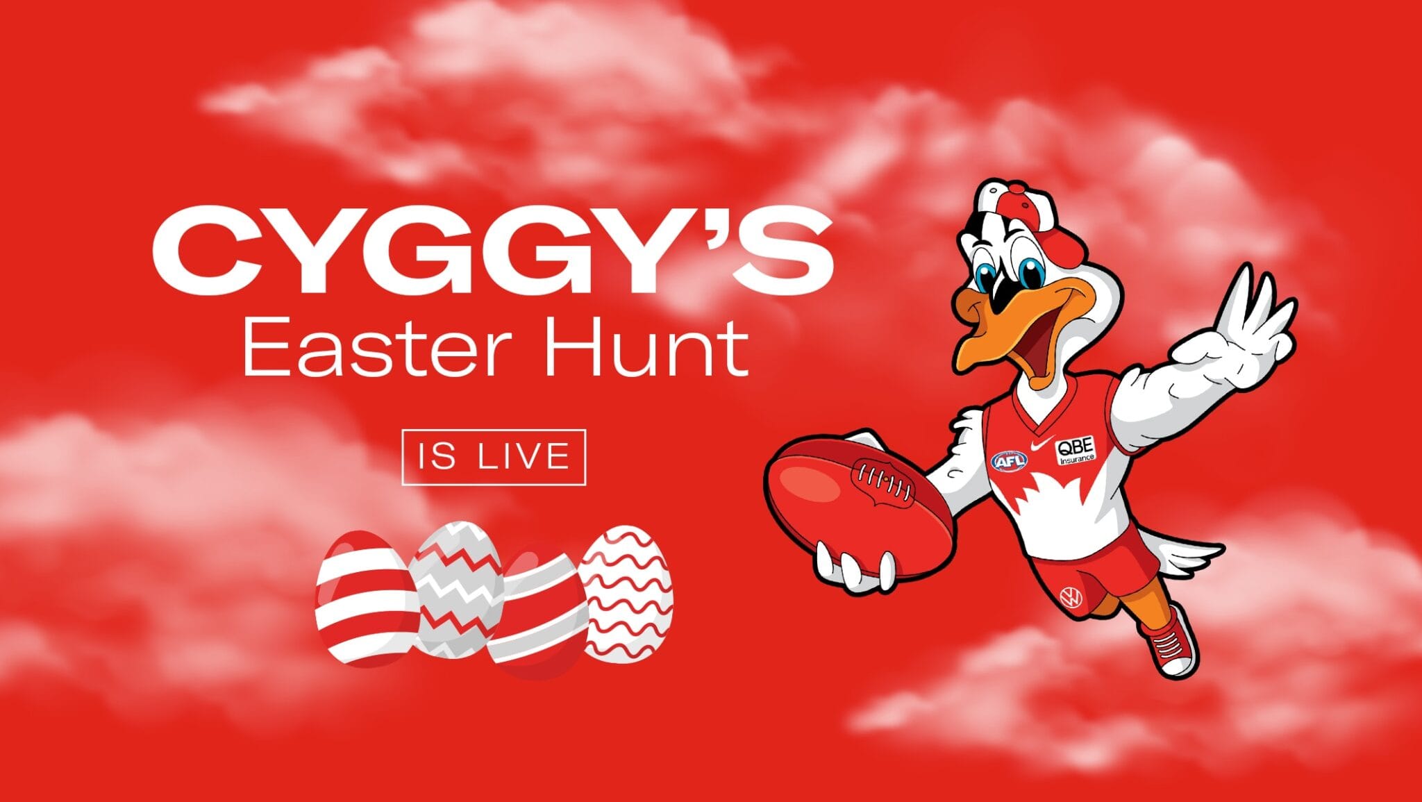 Cyggy’s Easter egg hunt is live