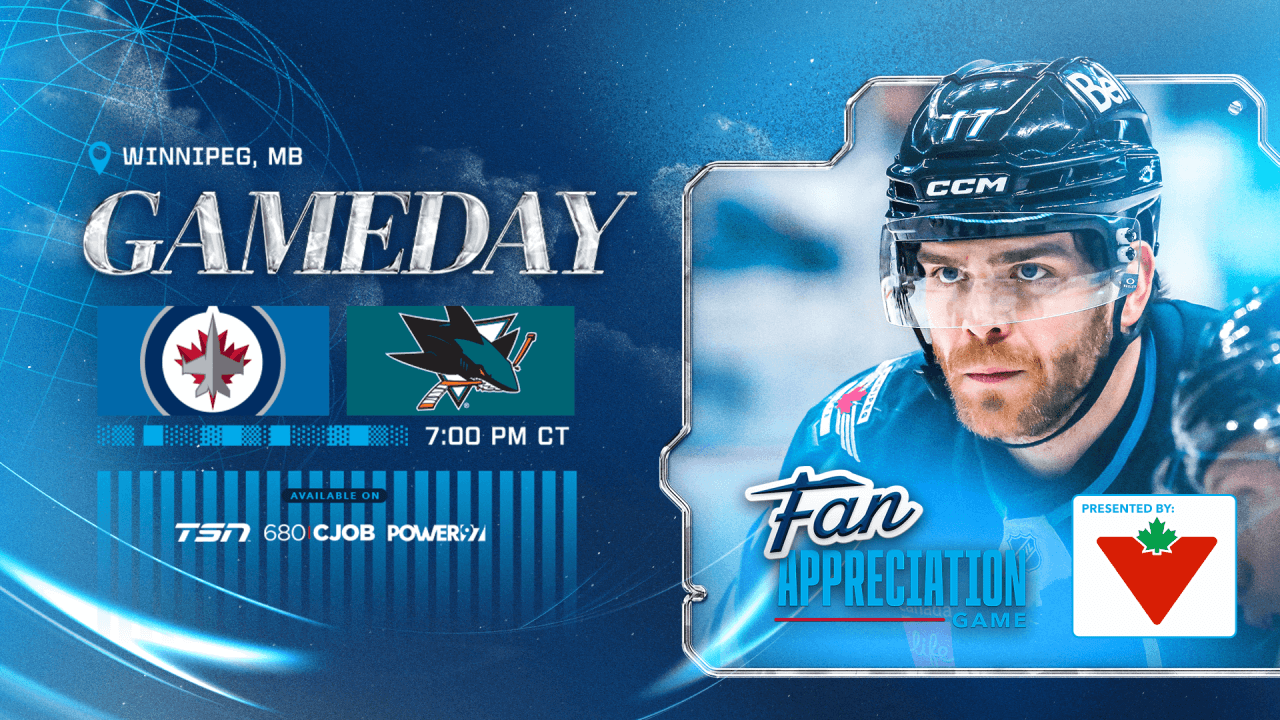 GAMEDAY: Sharks at Jets | Winnipeg Jets
