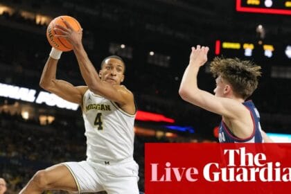 NCAA men’s national championship: UConn v Michigan – live updates | NCAA Tournament 2026