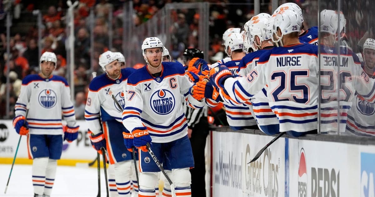Oilers’ McDavid, Draisaitl sit out practice ahead of Game 4 against Ducks