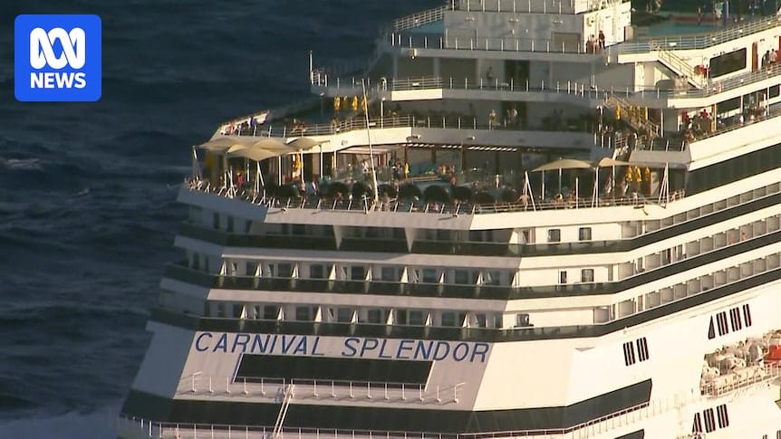Search underway for man missing from cruise ship off Brisbane coast