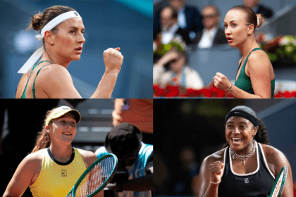 Who reaches their first final at La Caja Mágica?