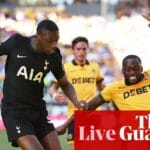 Wolves v Tottenham, West Ham v Everton, and more: football clockwatch – live | Football