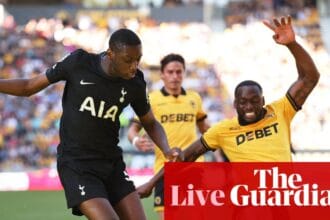 Wolves v Tottenham, West Ham v Everton, and more: football clockwatch – live | Football