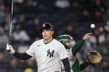 Yankees’ bats go quiet in loss to Athletics