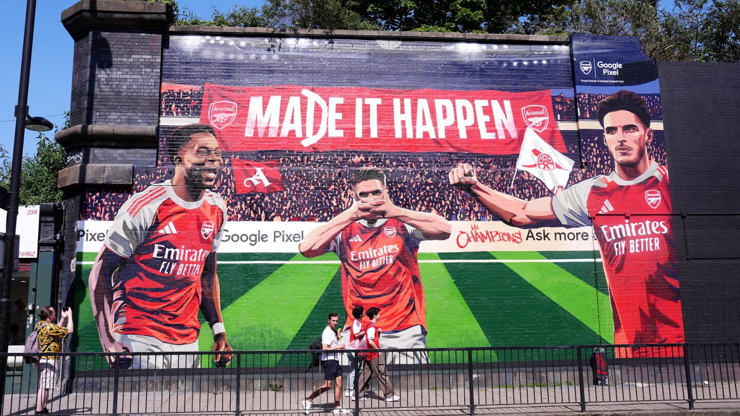 Arsenal trophy lift: Watch Gunners hoist Premier League trophy as 2025-26 champions Arsenal trophy lift: Watch Gunners hoist Premier League trophy as 2025-26 champions