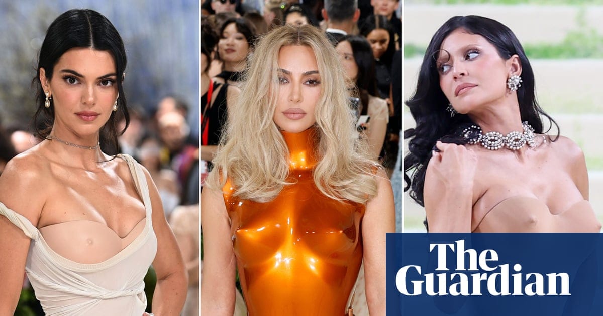 Body as masterpiece: nipples, skeletons and tattoos dominate at record-breaking Met Gala | Met Gala Body as masterpiece: nipples, skeletons and tattoos dominate at record-breaking Met Gala | Met Gala
