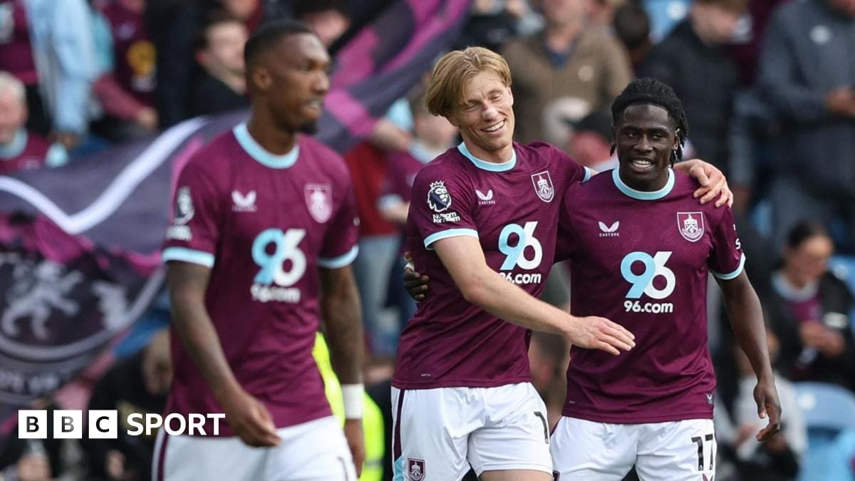 Burnley 2-2 Aston Villa: Unai Emery’s side held by relegated Clarets