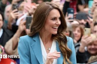 Crowds gathering for Catherine’s comeback tour to Italy after cancer diagnosis
