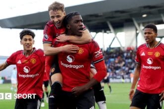 FA Youth Cup final LIVE: Watch Manchester City v Manchester United in the FA Youth Cup final