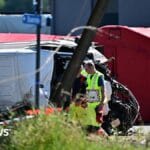 Four killed as school minibus collides with train in Belgium