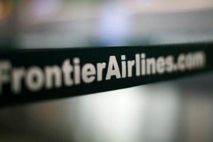 Frontier plane strikes person on Denver airport runway
