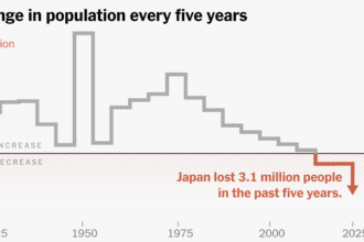 How Japan Lost 3 Million People in Five Years