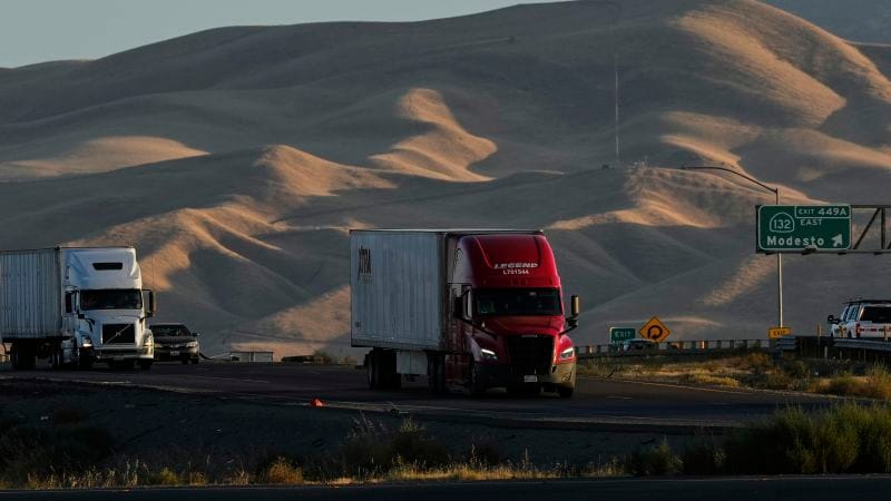 Immigrant truck drivers are losing their licenses under Trump’s crackdown