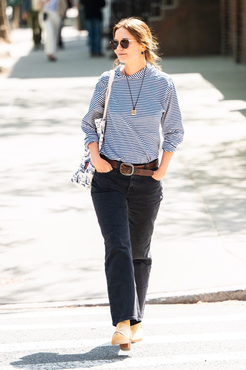 Katie Holmes Dips Into Her Eccentric Jewelry Box to Accessorize the Perfect Weekend Look