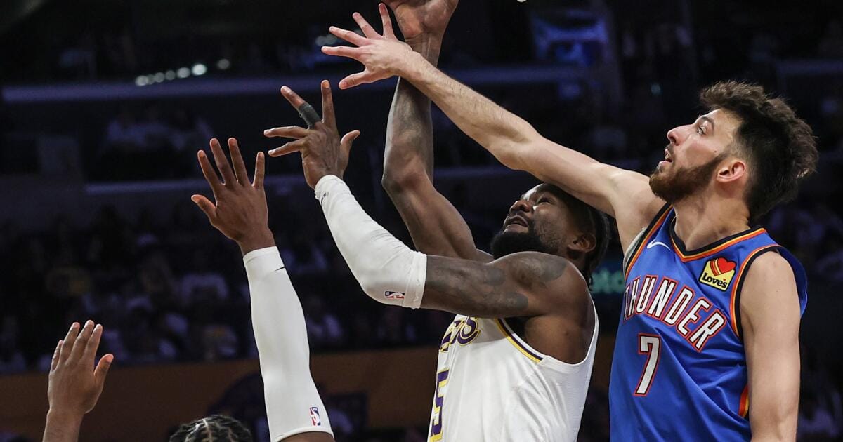 Lakers’ Deandre Ayton disappearing against Thunder