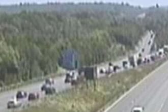 Long delays remain as M2 reopens between Junction 5 Key Street and Junction 6 Faversham after crash involving motorcycle and car