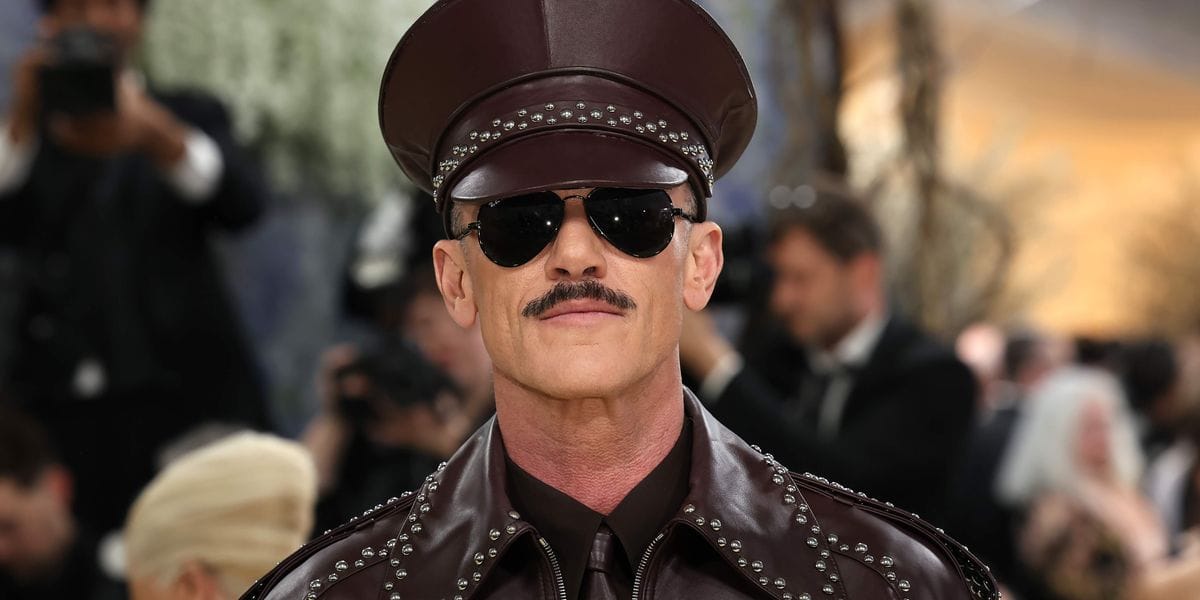 Luke Evans rocks sexy leather outfit at Met Gala 2026