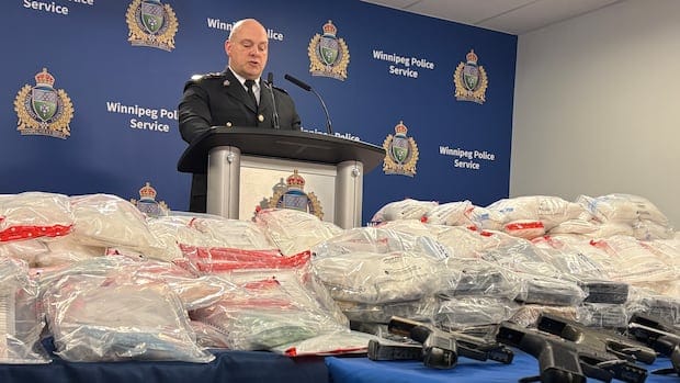 Mexican cartel, Hells Angels associates among 33 arrested in M drug bust: Winnipeg police Mexican cartel, Hells Angels associates among 33 arrested in M drug bust: Winnipeg police