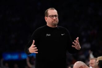 Nick Nurse steps away from 76ers for brother’s funeral, expected back for Game 2 vs Knicks