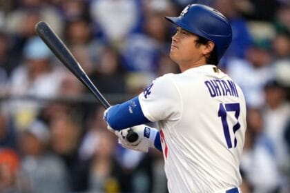 Ohtani sparks Dodgers with leadoff homer, six hitless innings in win over Rockies