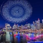 Safety top priority as drone shows return to Vivid Sydney light festival