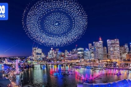 Safety top priority as drone shows return to Vivid Sydney light festival