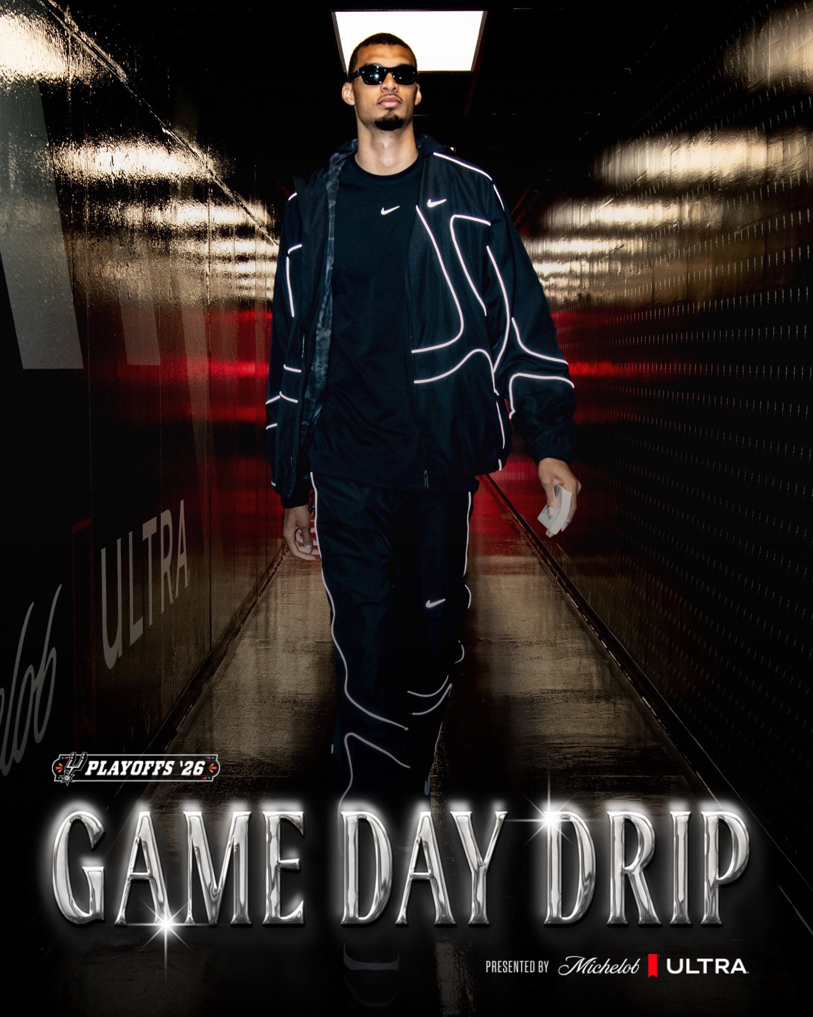 Spurs bring swagger, suits and streetwear to Game 3 arrival