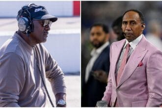 Stephen A Smith says he argued with Michael Jordan about whether NASCAR drivers are athletes