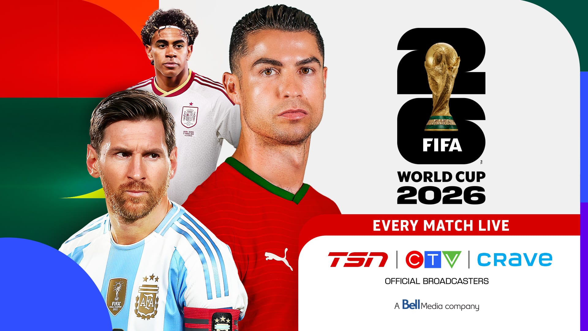 TSN Unveils Broadcast Team for Exclusive Coverage of FIFA WORLD CUP 2026™, Beginning June 11 TSN Unveils Broadcast Team for Exclusive Coverage of FIFA WORLD CUP 2026™, Beginning June 11