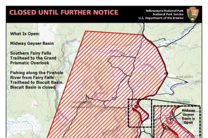 Update: Yellowstone continues area closures near Old Faithful following May 4 bear incident