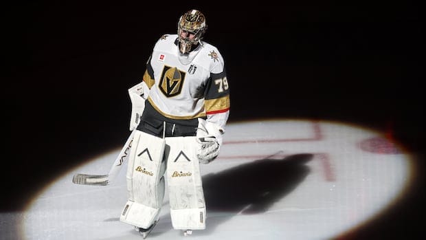 1 year after acquittal in Hockey Canada sexual assault trial, Carter Hart could win Stanley Cup