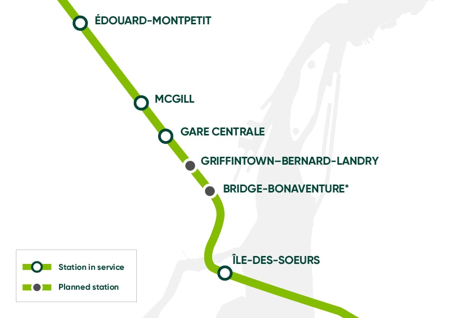 A New Step for the REM: Planning Begins for Two Additional stations A New Step for the REM: Planning Begins for Two Additional stations