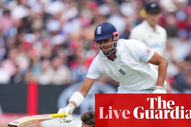 England v New Zealand: first men’s cricket Test, day two – live | England v New Zealand 2026