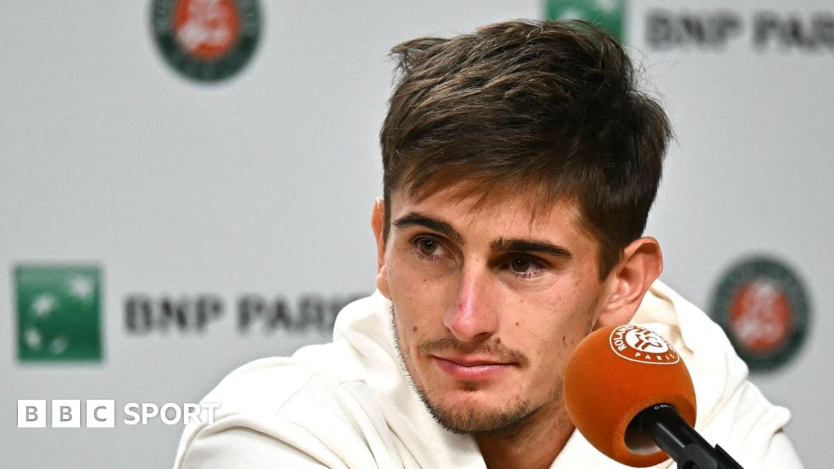 French Open 2026 results: Matteo Arnaldi withdraws before semi-final against Flavio Cobolli with virus